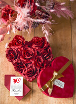 Walentynki prezent na walentynki dla Niej   romantyczny prezent na walentynki dla żony flowerbox 0