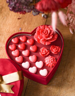 Walentynki prezent na walentynki dla Niej  pomysł na prezent dla dziewczyny na walentynki serce pełne pachnących mydełek 3