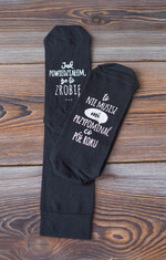 Walentynki prezent na Walentynki dla Niego  prezent dla faceta na walentynki śmieszne skarpetki 3