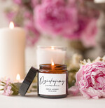 Podziękowania dla Gości Weselnych Mydełka Świece Zawieszki sojowe prezencik dla gości weselnych, pomysł na prezent dla gości, świece zapachowe w słoiczku 0