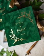 Ankiety weselne ankiety w pudełkach  Welurowa księga wpisów gości w formie ankiety weselnej, porady dla Młodych, zdjęcia gości, Ankiety weselne 8