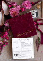 Ankiety weselne ankiety w pudełkach  Bordowa Ankieta Weselna Dla Gości Pamiątka Ze Ślubu, Bordowa Ankieta Weselna Zamknięta W Welurowym Pudełku, Pamiątka Ze Ślubu Ankiety Weselne0