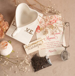 Prezenty dla Mamy zestawy w welurowych i ozdobnych pudełkach  prezent dla Mamy czekoladki, prezent na dzień mamy filiżanka z zaparzaczem, prezent dla mamy w ozdobnym pudełku1