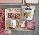 Prezenty dla Mamy zestawy w welurowych i ozdobnych pudełkach  prezent urodzinowy dla Mamy, wyjątkowy prezent na dzień mamy, box prezentowy dla mamy z kubkiem, pomysł na prezent z okazji dnia Mamy, kubek z napisem Mama1