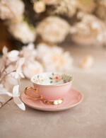 Prezenty dla Mamy zestawy w welurowych i ozdobnych pudełkach  prezent dla Mamy czekoladki, prezent na dzień mamy filiżanka z zaparzaczem, prezent dla mamy w ozdobnym pudełku7