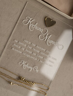 Prezenty dla Mamy kartki i magnesy na lodówkę z życzeniami  wyjątkowy prezent na dzień mamy, kartka z dedykacją w eleganckim pudełku, prezent dla Mamy łańcuszek w wyjątkowym personalizowanym pudełku3