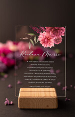 Prezenty dla Mamy kartki i magnesy na lodówkę z życzeniami  Pomysł prezent dla Mamy, Kartka z zyczeniami na Dzień Mamy w pudełeczku z lakiem i kwiatkami 1