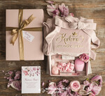 Prezenty dla Mamy Zestawy kosmetyczne   Prezent na dzien Mamy Zestaw Szlafrok Welurowy z Napisem i Kosmetyki 1