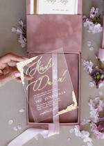 Zaproszenia dla Rodziców  zaproszenia dla Rodziców  zaproszenia dla Rodiców w welurowym pudełku, zaproszenie dla Rodziców na wesele, eleganckie zaproszenia dla Rodzicow 7