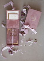 Zaproszenia dla Rodziców  zaproszenia dla Rodziców  zaproszenia dla Rodiców w welurowym pudełku, zaproszenie dla Rodziców na wesele, eleganckie zaproszenia dla Rodzicow 4