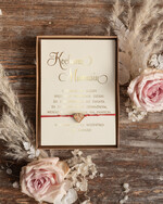 Prezenty dla Mamy biżuteria, pudełka, szkatułki na biżuterie  Pomysł prezent dla Mamy, Kartka z zyczeniami na Dzień Mamy w pudełeczku z Bransoletką Serce2