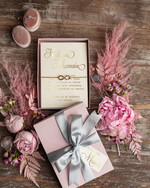 Prezenty dla Mamy biżuteria, pudełka, szkatułki na biżuterie  Pomysł prezent dla Mamy, Kartka z zyczeniami na Dzień Mamy w pudełeczku z Bransoletką nieskończoność0