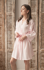 Prezenty dla świadków szlafrok dla świadkowej przewiewny oddychający 100% bawełny szlafrok pomysł na pytanie czy zostaniesz moją świadkową szlafrok, szlafrok z muślinu z napisami, szlafrok muslinowy dla świadkowej i druhny6