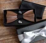 Zaproszenia dla Rodziców  Tato czy poprowadzisz mnie do ołtarza   Tato czy poprowadzisz mnie do ołtarza prezent dla Taty drewniana elegancka mucha  Zaproszenie Ślubne dla Taty 3