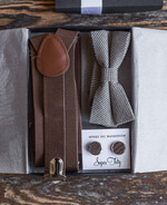 Zaproszenia dla Rodziców  Tato czy poprowadzisz mnie do ołtarza   Prośba Tato czy poprowadzisz mnie do ołtarza zestaw dla taty szelki mucha i spinki do mankietów 1