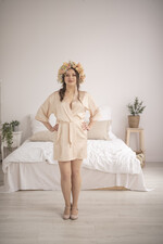 Szlafroki Ślubne z Napisami Szlafroki Szybka Wysyłka Satynowy Szlafrok Ślubny z Napisem, Szlafrok dla Panny Młodej z napisem na plecach Szybka Wysyłka2