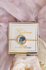 wieczór Panieński podziękowania za wieczór panieński podziękowanie za wieczór panieński- bransoletka z niezapominajką Bransoletki dla Twojego Team Bride4