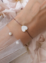 wieczór Panieński podziękowania za wieczór panieński podziękowanie za wieczór panieński- bransoletka z serduszkiem z may perłowej Bransoletki dla Twojego Team Bride upominek dla przyjaciólki2