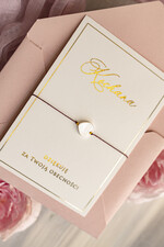 wieczór Panieński podziękowania za wieczór panieński podziękowanie za wieczór panieński- bransoletka z serduszkiem z may perłowej Bransoletki dla Twojego Team Bride upominek dla przyjaciólki6