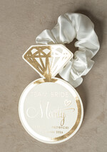 wieczór Panieński podziękowania za wieczór panieński gumka do włosów prezent na wieczór panieński, Scrunchies podziękowania za wieczór panieński, upominek dla przyjaciółek na wieczorze panieńskim 1