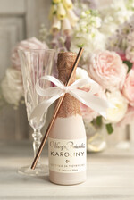 wieczór Panieński podziękowania za wieczór panieński prezenty na wieczór panieński, podziękowania za wieczór panieński brokatowy szampanik Prezenciki dla dziewczyn na Panieński0