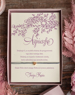 Prezenty dla świadków podziękowania dla świadkowej Podziękowanie  dla Świadkowej Kartka w pudełeczku Bransoletka serduszko w pudełeczku 2