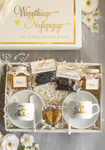  Prezenty dla Młodej Pary  Zestawy z Filiżanką lub Kubkiem Pomysł na prezent ślubny dla Młodej Pary, co dać zamiast kwiatów Parze Młodej, filiżanki dla Nowożeńców, prezent na ślub5