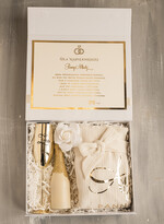 Prezenty dla Panny Młodej  Zestawy ze Szlafrokiem Wyjątkowy Prezent dla Panny Młodej od Świadkowej,  gotowy prezent dla Panny Młodej, szlafrok dla Panny Młodej, prezent dla Panny0