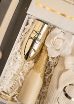 Prezenty dla Panny Młodej  Zestawy ze Szlafrokiem Wyjątkowy Prezent dla Panny Młodej od Świadkowej,  gotowy prezent dla Panny Młodej, szlafrok dla Panny Młodej, prezent dla Panny3