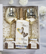  Prezenty dla Młodej Pary  zestawy i akcesoria do wina i drinków prezent z okazji ślubu dla Młodej Pary, w co zapakować pieniądze dla nowożeńców, pamiatka ślubu, upominek dla męża i żony2