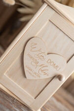  Prezenty dla Młodej Pary  Skarbonki, skrzynki na klucze, pudełka na pieniądze   Wyjątkowy prezent ślubny dla Młodej Pary skrzynka na klucze prezent ślubny zamiast kwiatów    3