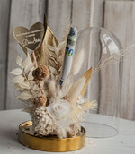  Prezenty dla Młodej Pary  flowerbox, kartki z życzeniami, pudełka na prezenty prezent ślubny dla Pary Młodej, w co zapakować pieniądze dla młodej pary, kompozycja kwiatowa w szklanej kopule, fiolka na pieniądze dla młodej pary, flowerbox z suszków 1