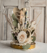  Prezenty dla Młodej Pary  flowerbox, kartki z życzeniami, pudełka na prezenty Pomysł na prezent ślubny dla Młodej Pary, pomysł na wręczenie pieniędzy Młodej Parze, co zamiast kwiatów fiolka na pieniądze, kwiaty w szkle, suszone kwiaty w kopule8