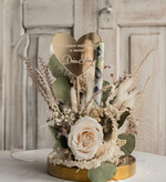  Prezenty dla Młodej Pary  flowerbox, kartki z życzeniami, pudełka na prezenty Pomysł na prezent ślubny dla Młodej Pary, pomysł na wręczenie pieniędzy Młodej Parze, co zamiast kwiatów fiolka na pieniądze, kwiaty w szkle, suszone kwiaty w kopule9