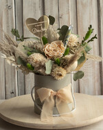  Prezenty dla Młodej Pary  flowerbox, kartki z życzeniami, pudełka na prezenty prezent dla Pary Młodej flowerbox z suszonych kwiatów, pomysł na wręczenie pieniędzy Parze Młodej, kwiaty dla Pary Młodej w pudełku, kompozycja z suszonych kwiatów 0