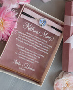 Prezenty, Podziękowania dla Mamy  pudełka na prezenty, słodkości, bransoletki  Elegancki prezent dla Mamy, bransoletka z niezapominajką, wyjątkowy prezent na podziękowanie dla Mamy, prezent dla Mamy po ślubie, ślubne podziękowanie dla Mamy 5