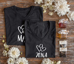  Prezenty dla Młodej Pary  zestawy koszulki z nadrukiem prezent z okazji ślubu dla Młodej Pary, prezent ślubny koszulki na nadrukiem 1