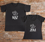 Prezenty dla Młodej Pary  zestawy koszulki z nadrukiem prezent z okazji ślubu dla Młodej Pary, prezent ślubny koszulki na nadrukiem 4