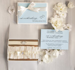 Prezenty dla Panny Młodej  podwiązki ślubne  Prezent dla Panny Młodej od Świadkowej, zestaw prezentowy na panieński, cos niebieskiego podwiązka ślubna0