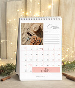 Prezenty oferta dla Firm kalendarze  Prezenty firmowe upominki biznesowe kalendarz stojący A5, prezent dla pracowników dla klientów kalendarz na biurko7