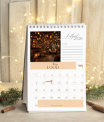 Prezenty oferta dla Firm kalendarze  Prezenty firmowe upominki biznesowe kalendarz stojący A5, prezent dla pracowników dla klientów kalendarz na biurko12