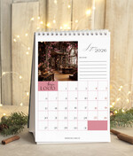 Prezenty oferta dla Firm kalendarze  Prezenty firmowe upominki biznesowe kalendarz stojący A5, prezent dla pracowników dla klientów kalendarz na biurko8