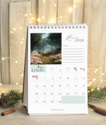 Prezenty oferta dla Firm kalendarze  Prezenty firmowe upominki biznesowe kalendarz stojący A5, prezent dla pracowników dla klientów kalendarz na biurko5