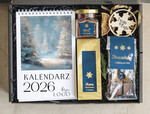 Prezenty oferta dla Firm kalendarze  Prezenty świąteczne dla klientów zestaw z kalendarzem, Upominek biznesowy terminarz z Logo firmy , Prezent firmowy dla Klientów box kosz prezentowy1