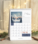 Prezenty oferta dla Firm kalendarze  Prezenty firmowe upominki biznesowe kalendarz stojący A5, prezent dla pracowników dla klientów kalendarz na biurko13