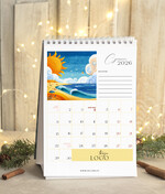 Prezenty oferta dla Firm kalendarze  Prezenty firmowe upominki biznesowe kalendarz stojący A5, prezent dla pracowników dla klientów kalendarz na biurko7