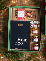 Prezenty oferta dla Firm kalendarze  Prezenty świąteczne dla klientów zestaw z kalendarzem A5 Prezenty Kalendarz z Logo firmy , Prezent firmowy dla Klientów,1