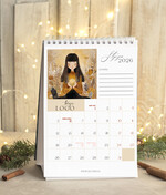 Prezenty oferta dla Firm kalendarze  Prezenty firmowe upominki biznesowe kalendarz stojący A5, prezent dla pracowników dla klientów kalendarz na biurko2