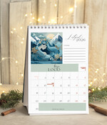 Prezenty oferta dla Firm kalendarze  Prezenty firmowe upominki biznesowe kalendarz stojący A5, prezent dla pracowników dla klientów kalendarz na biurko12