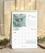 Prezenty oferta dla Firm kalendarze  Prezenty firmowe upominki biznesowe kalendarz stojący A5, prezent dla pracowników dla klientów kalendarz na biurko5